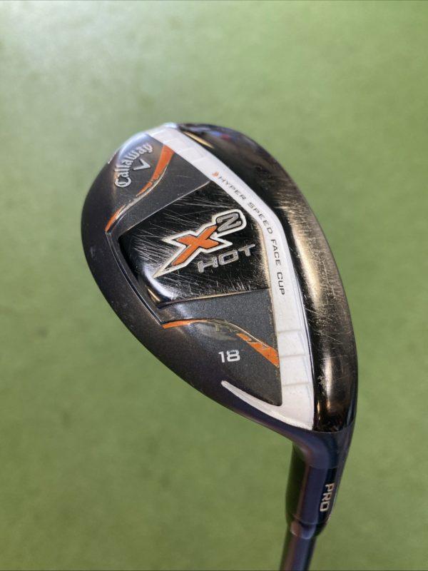 Used-RH-Callaway-X2-Hot-Pro-18-2-Hybrid-Aldila-Tour-ATX-75g-Graphite-357506751858-2
