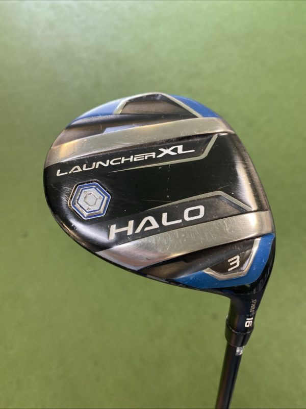 Used RH Cleveland Launcher XL Halo 15* 3-Wood Project X Cypher Graphite Seniors