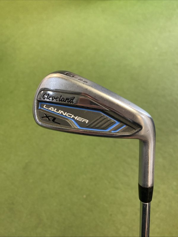 Used RH Cleveland Launcher XL Iron Set 6-PW Elevate 95g Stiff Flex Steel - Image 3