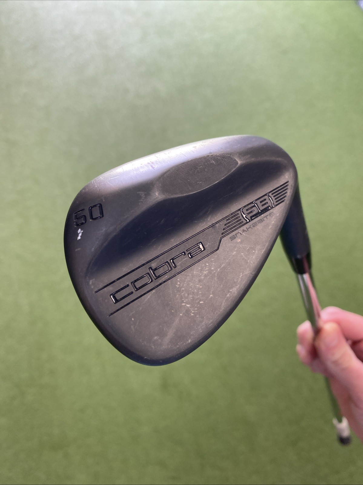 Used RH Cobra Snake Bite Black 50.08* Gap Wedge KBS Hi-Rev 2.0 115g Steel - Image 3