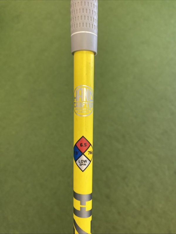 Used RH Krank Formula LD 7.5* Driver HZRDUS Hand Crafted Yellow Extra Stiff