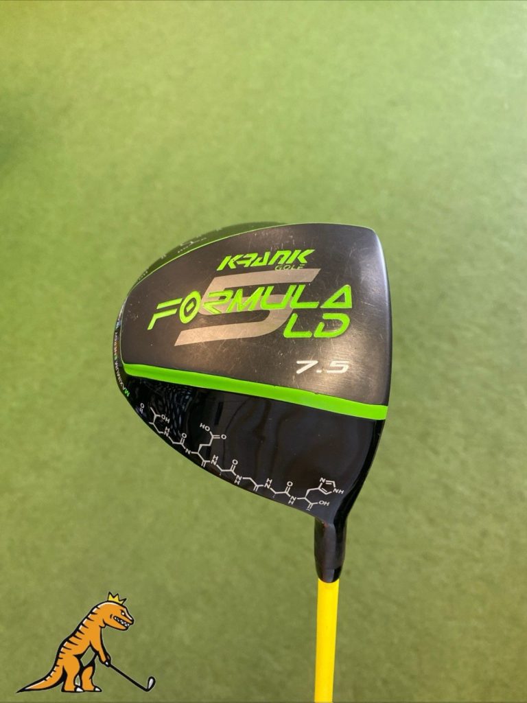 Used RH Krank Formula LD 7.5* Driver HZRDUS Hand Crafted Yellow Extra Stiff