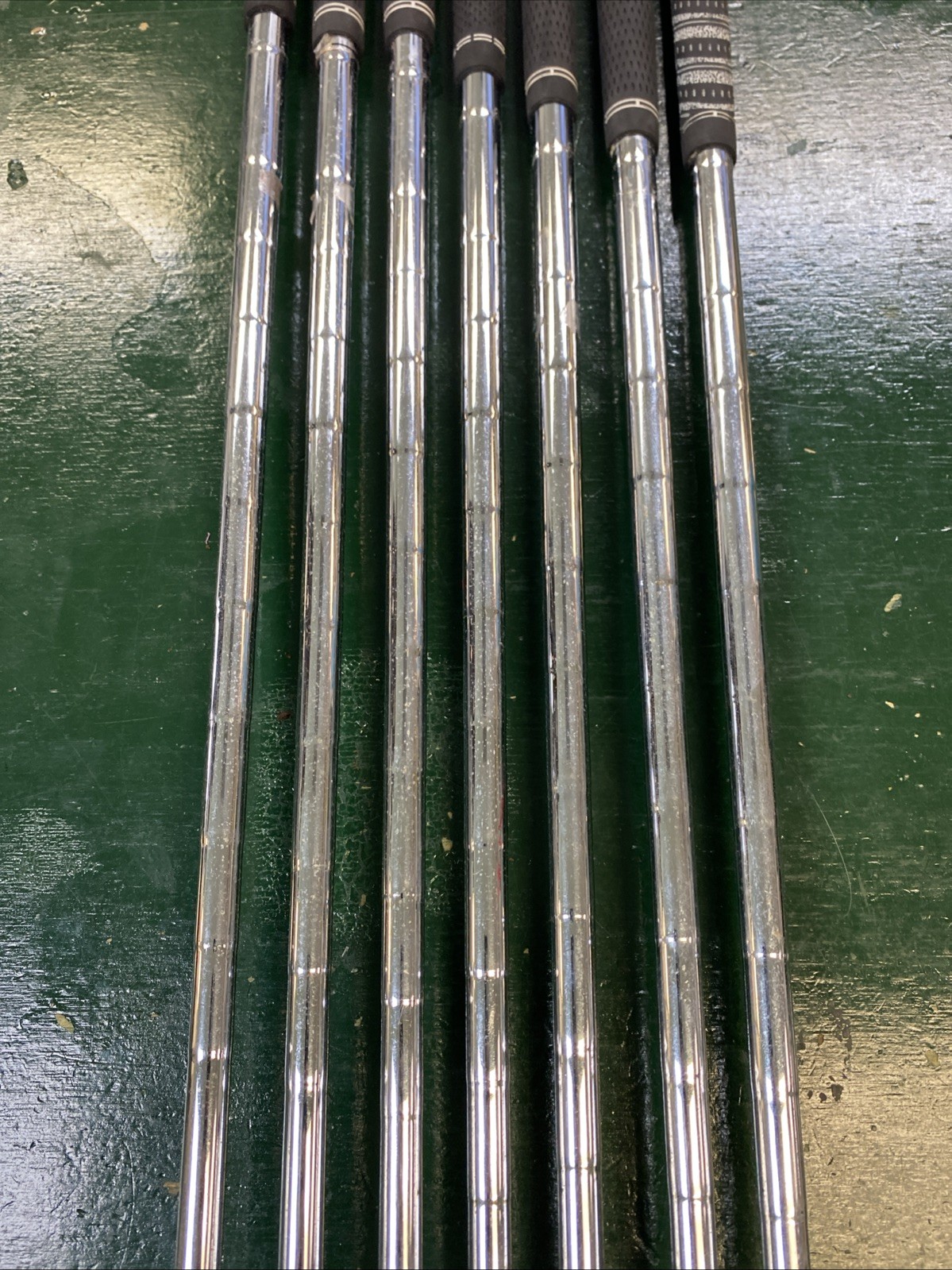 Used RH Mizuno JPX 800 Iron Set 5-PW-GW Dynamic Gold Stiff Flex Steel - Image 17