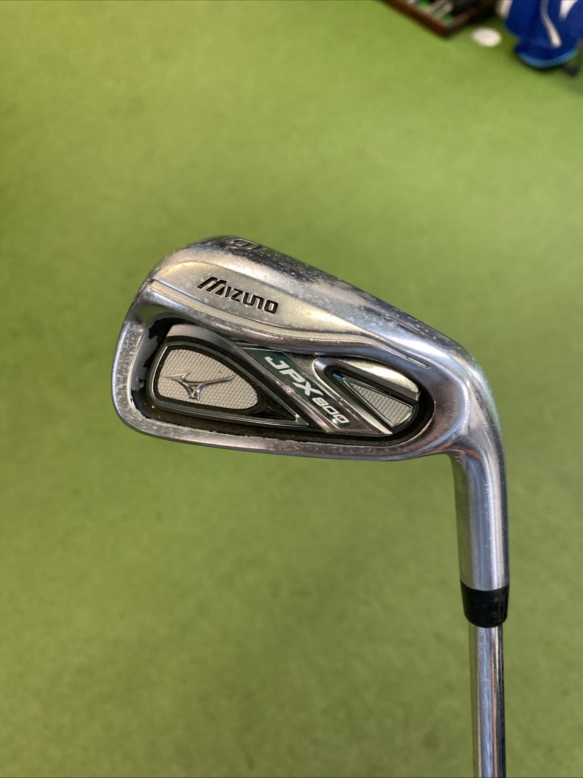 Used RH Mizuno JPX 800 Iron Set 5-PW-GW Dynamic Gold Stiff Flex Steel - Image 5