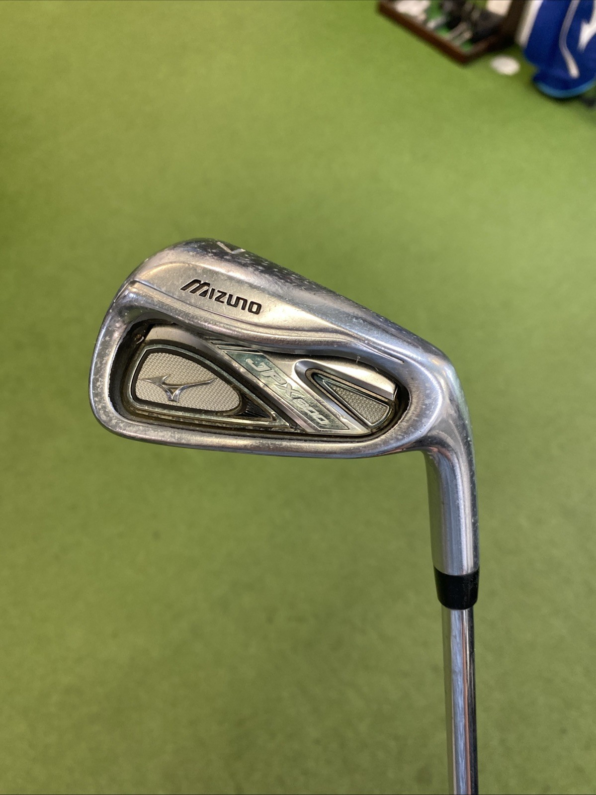 Used RH Mizuno JPX 800 Iron Set 5-PW-GW Dynamic Gold Stiff Flex Steel - Image 7