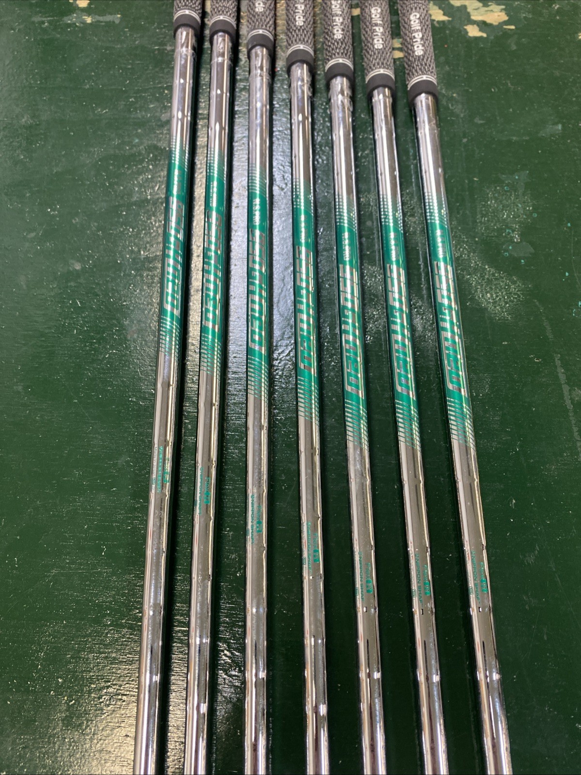 Used RH Mizuno Pro 243 Iron Set 5-PW-GW NS Pro 950 Steel Regular Flex - Image 17