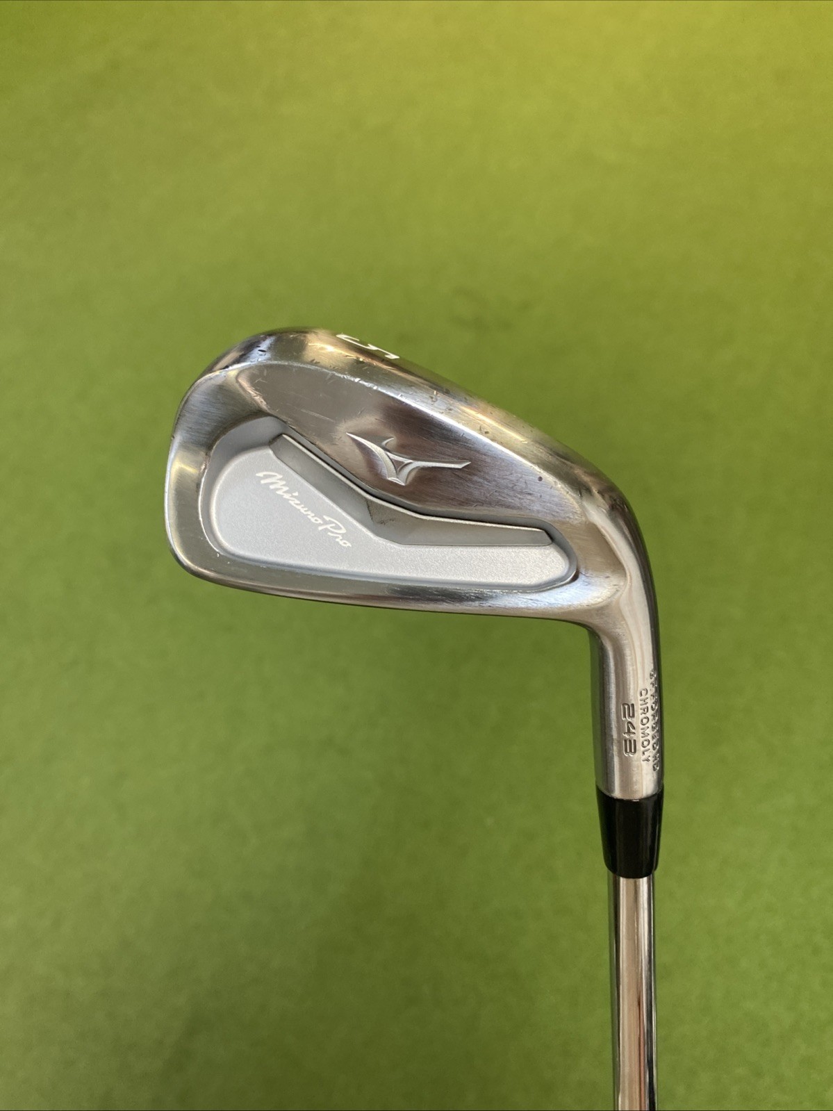 Used RH Mizuno Pro 243 Iron Set 5-PW-GW NS Pro 950 Steel Regular Flex - Image 3