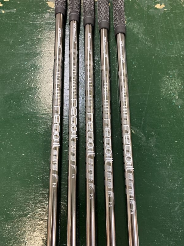 Used RH Mizuno Pro S-3 Iron Set 5-9 Iron Set Recoil Prototype 125g Graphite