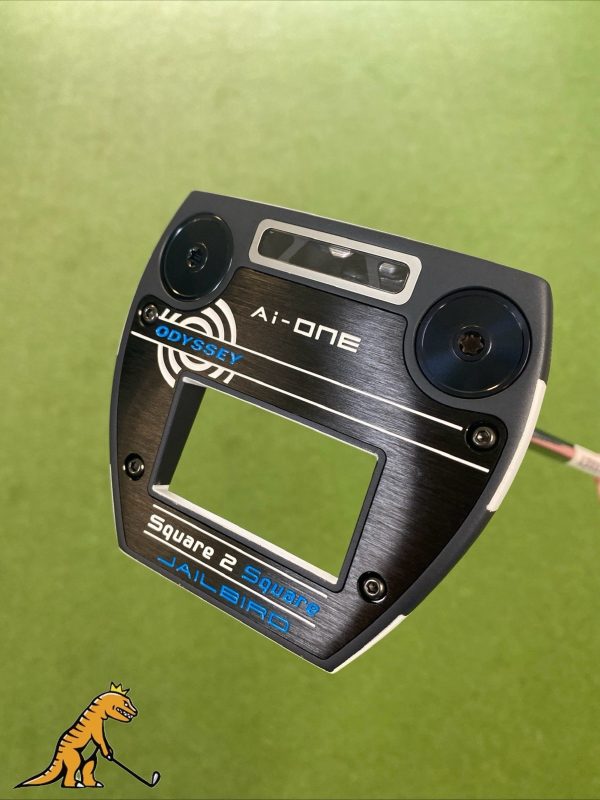 Used RH Odyssey Ai-One Square 2 Square Jailbird 34” Mallet Putter + HC