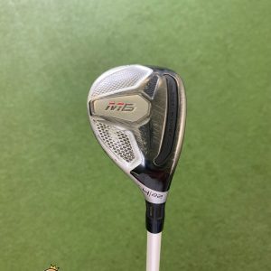 Used RH TaylorMade M6 22* 4 Hybrid Aldila Rogue 85g Graphite Stiff Flex + HC