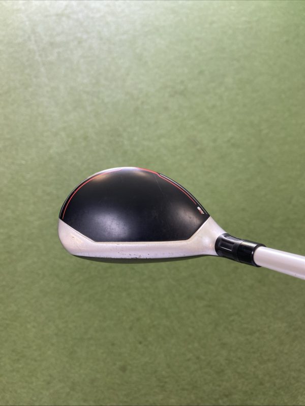 Used RH TaylorMade M6 22* 4 Hybrid Aldila Rogue 85g Graphite Stiff Flex + HC - Image 6