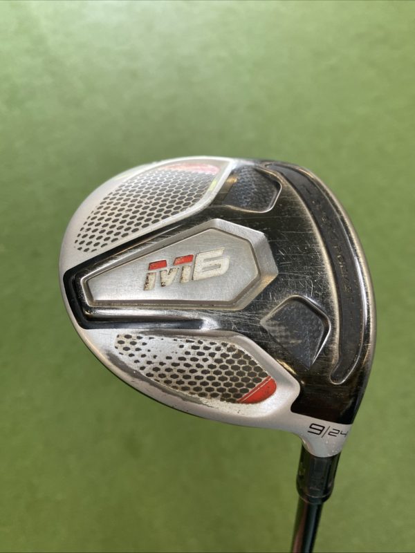 Used RH TaylorMade M6 24* 9-Wood Tensei CK Orange Graphite Stiff - Image 3