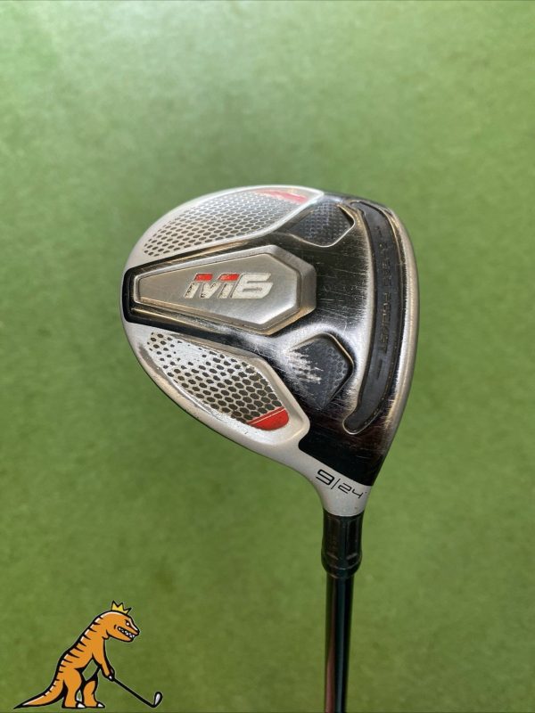Used RH TaylorMade M6 24* 9-Wood Tensei CK Orange Graphite Stiff
