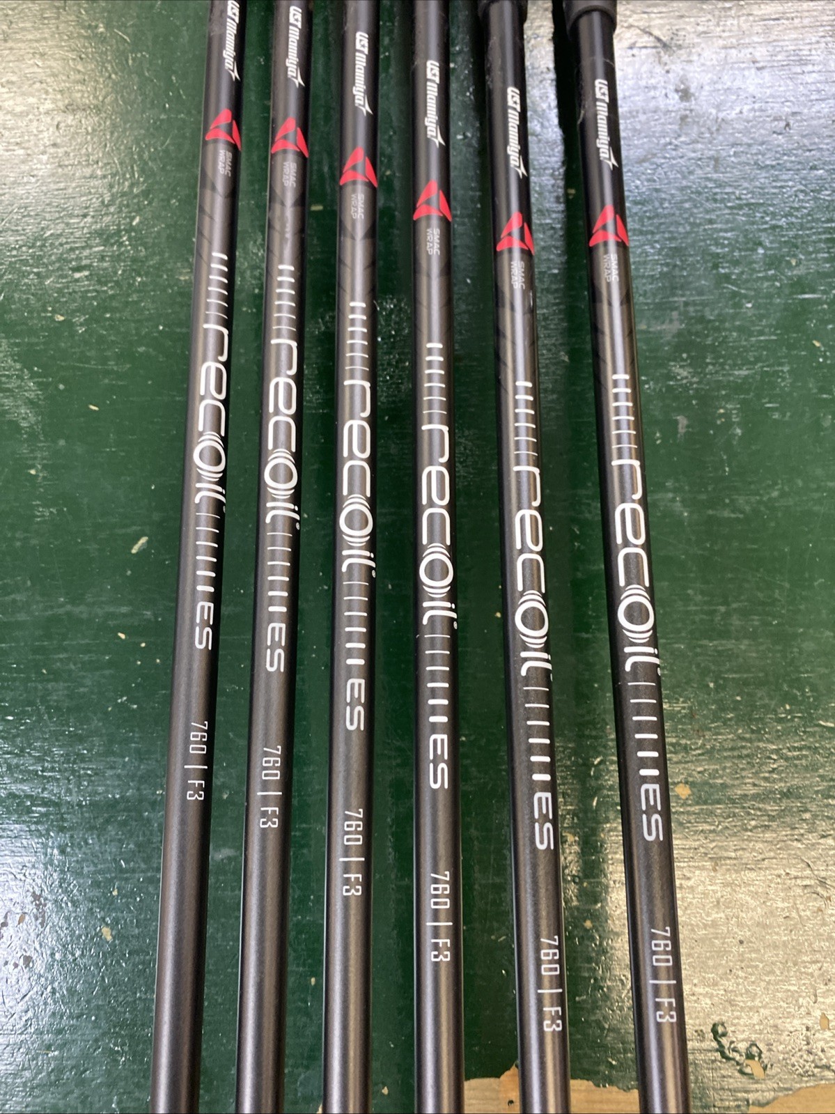 Used RH TaylorMade P790 Iron Set 5-PW Recoil ES 60g Regular Flex Graphite - Image 15