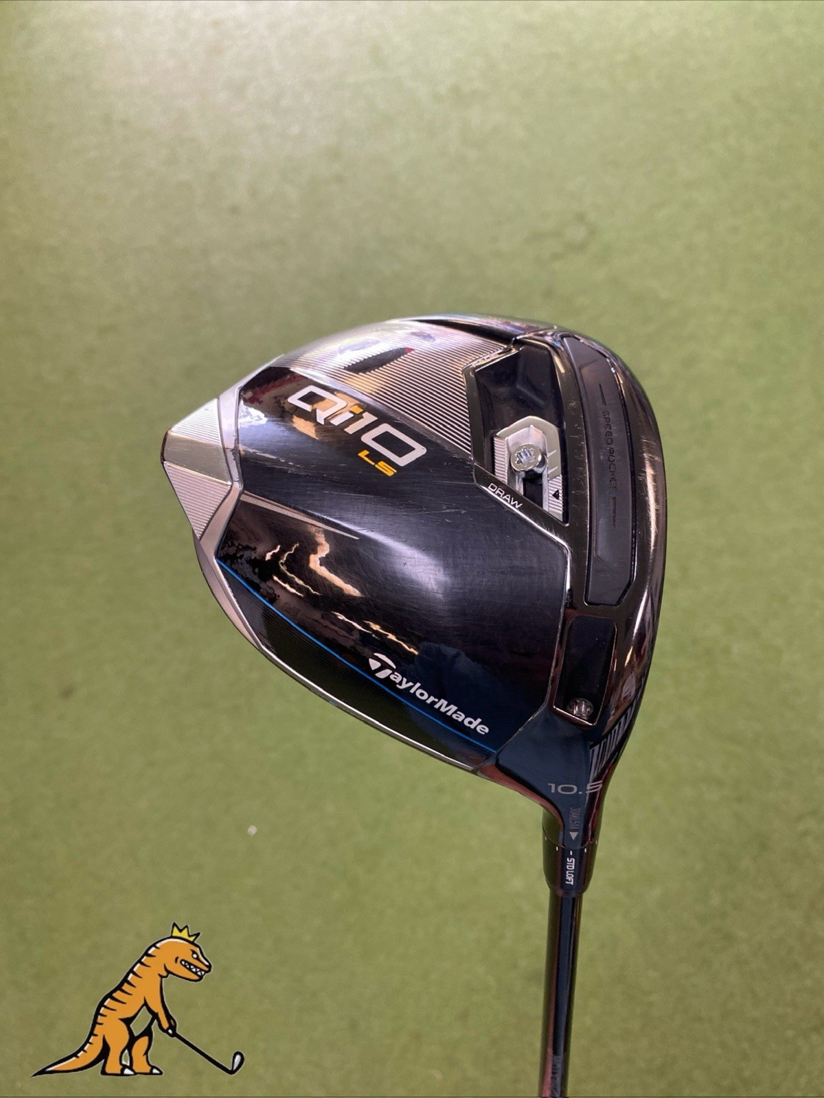 Used RH TaylorMade Qi10 LS 10.5* Driver HZRDUS RDX Smoke 65g Extra Stiff