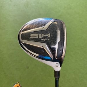 Used RH TaylorMade SIM Max 15* 3-Wood Fujikura Vista Pro 60g Graphite Regular