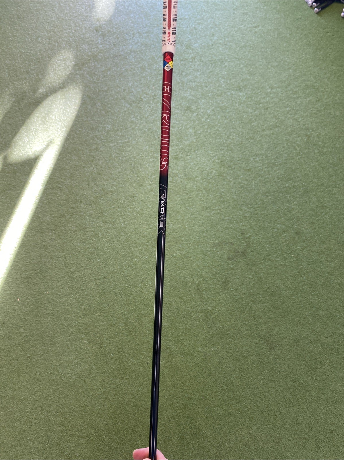 Used RH TaylorMade SIM2 Titanium 15* 3-Wood HZRDUS RDX 75g Stiff Flex - Image 7