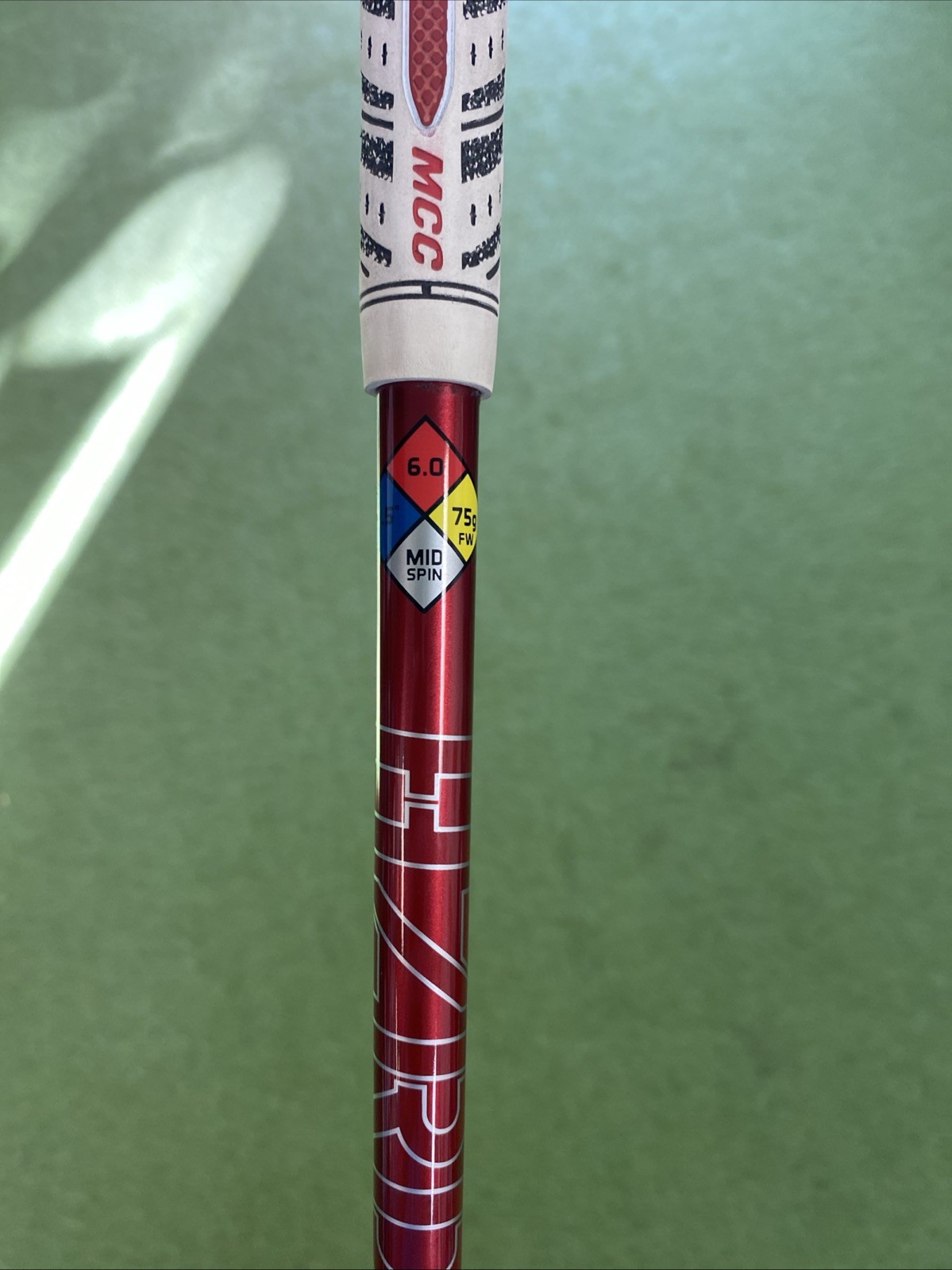 Used RH TaylorMade SIM2 Titanium 15* 3-Wood HZRDUS RDX 75g Stiff Flex - Image 8