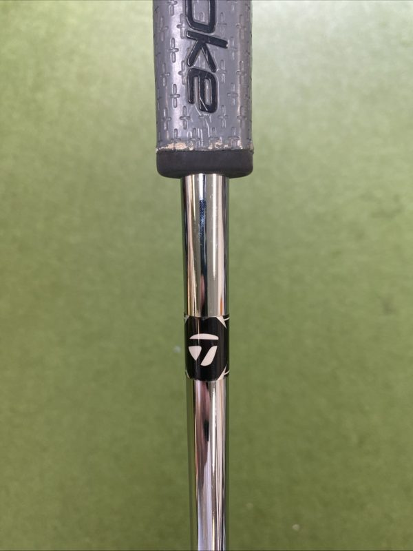 Used-RH-TaylorMade-Spider-EX-Navy-35-Mallet-Putter-Double-Bend-357487377128-8