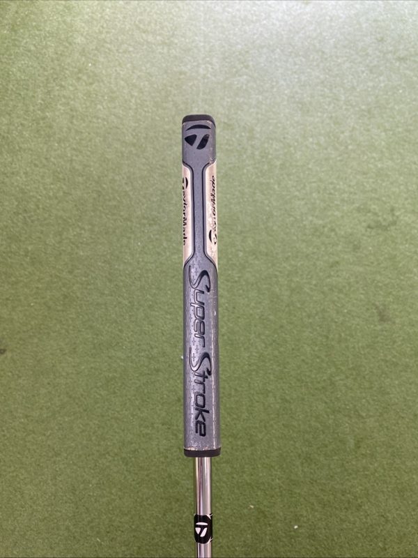 Used-RH-TaylorMade-Spider-EX-Navy-35-Mallet-Putter-Double-Bend-357487377128-9