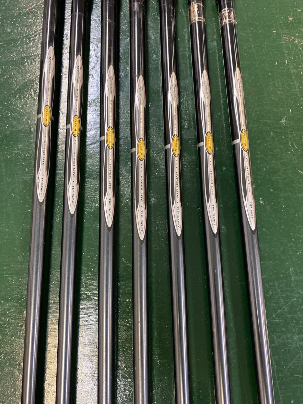 Used RH TaylorMade r7 CGB Iron Set 7-PW-GW-SW R7 55g Regular Flex Graphite - Image 17