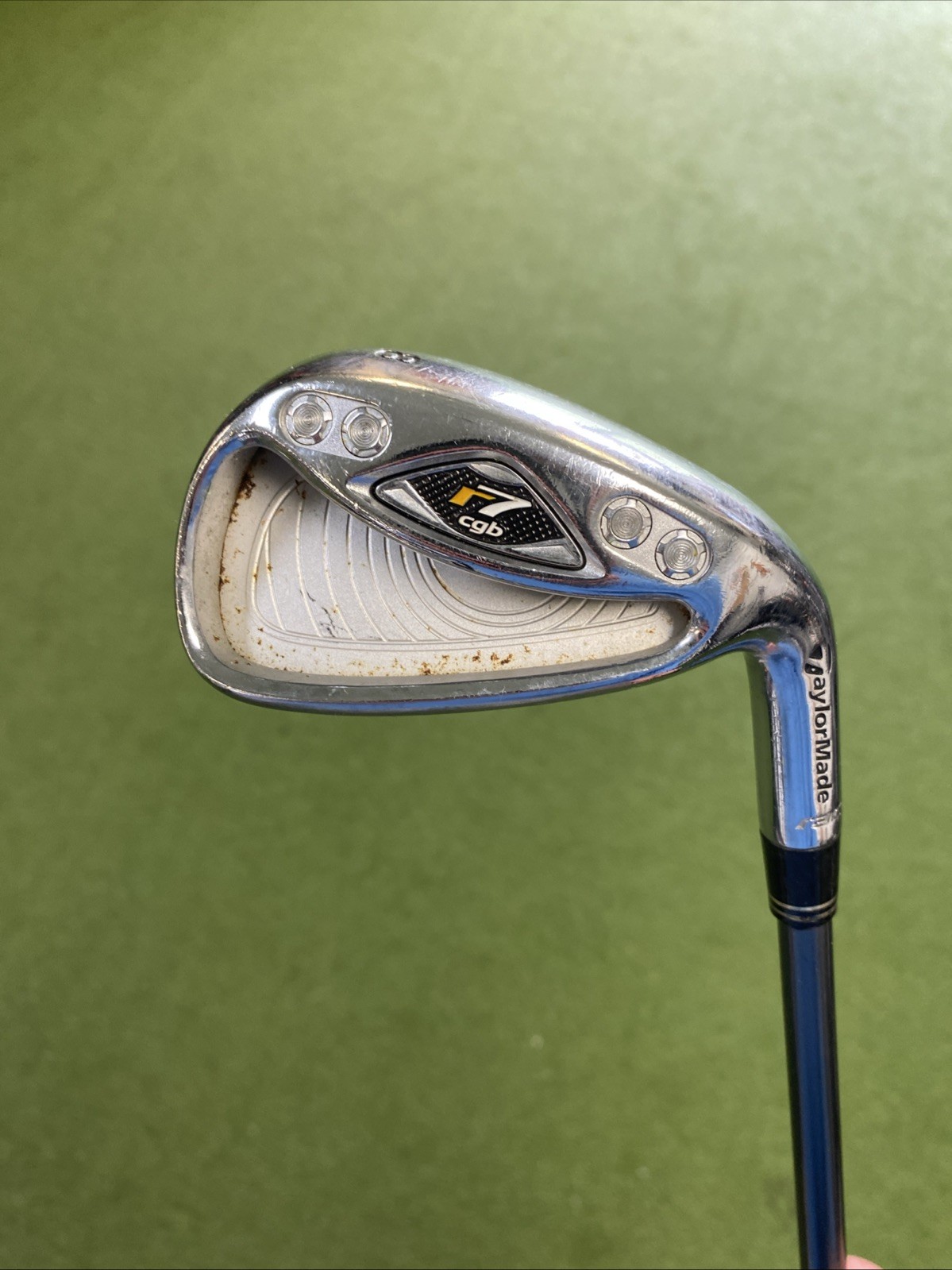 Used RH TaylorMade r7 CGB Iron Set 7-PW-GW-SW R7 55g Regular Flex Graphite - Image 5