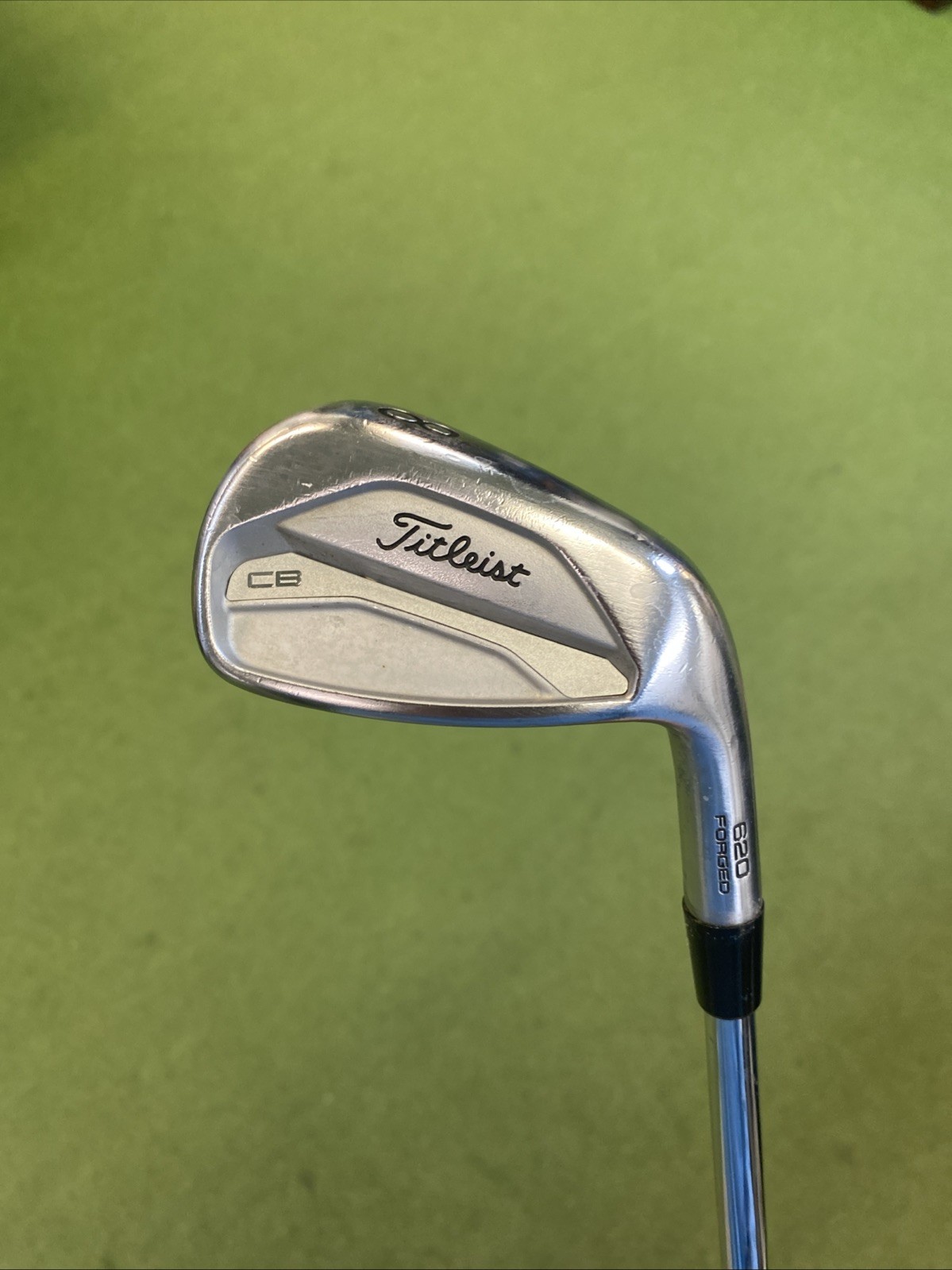 Used RH Titleist 620 Forged CB Iron Set 4-PW Dynamic Gold Tour Issue X100 Steel - Image 11