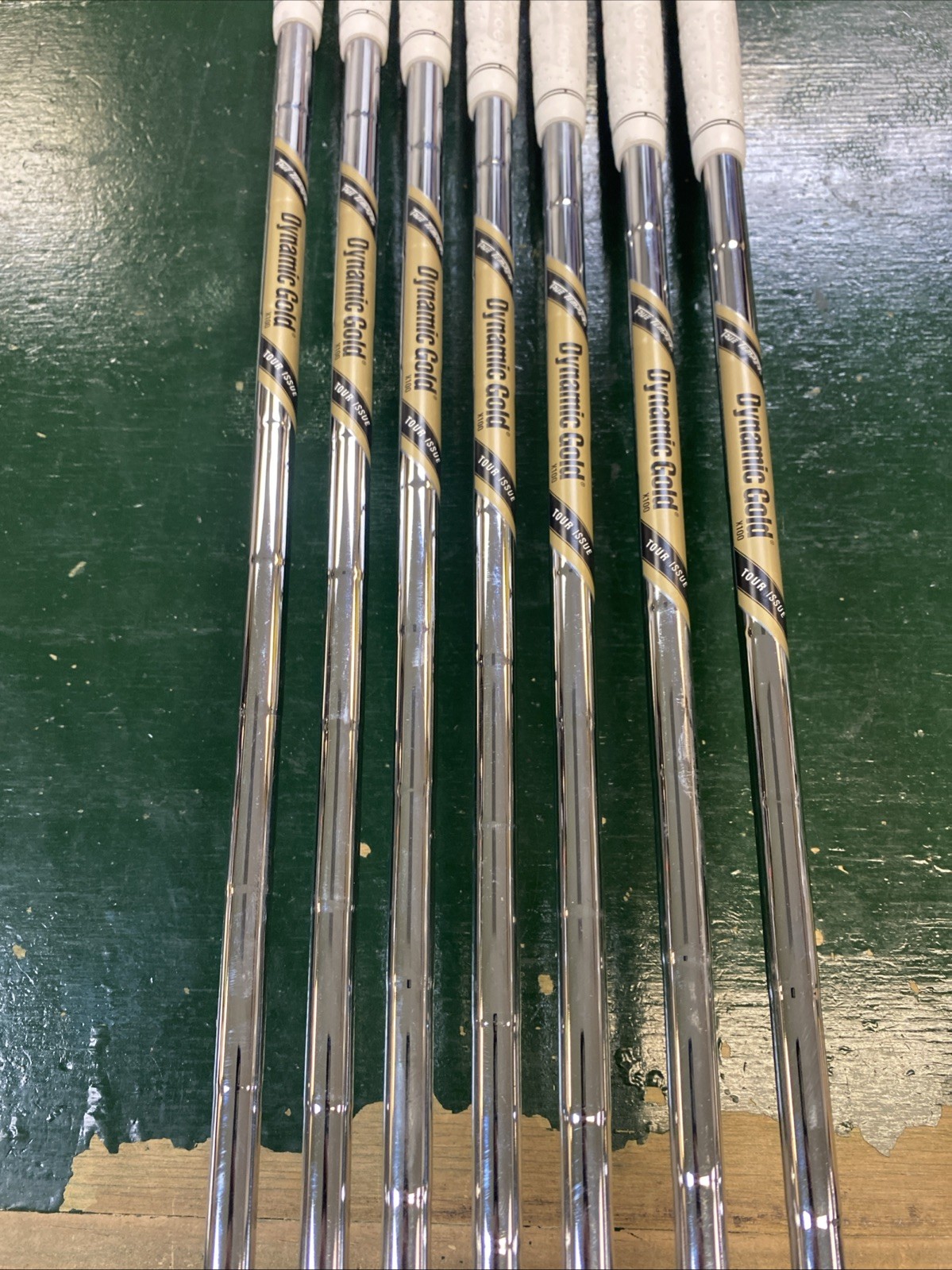 Used RH Titleist 620 Forged CB Iron Set 4-PW Dynamic Gold Tour Issue X100 Steel - Image 17