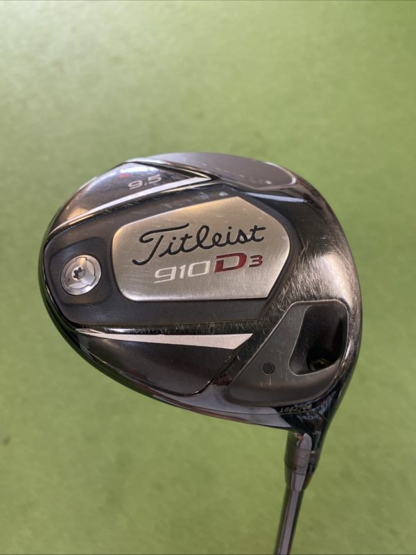 Used RH Titleist 910 D3 9.5* Driver Diamana ‘ahina Graphite Stiff Flex - Image 3