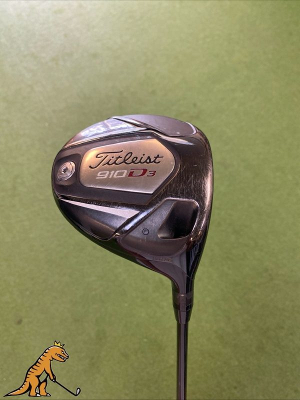 Used RH Titleist 910 D3 9.5* Driver Diamana ‘ahina Graphite Stiff Flex