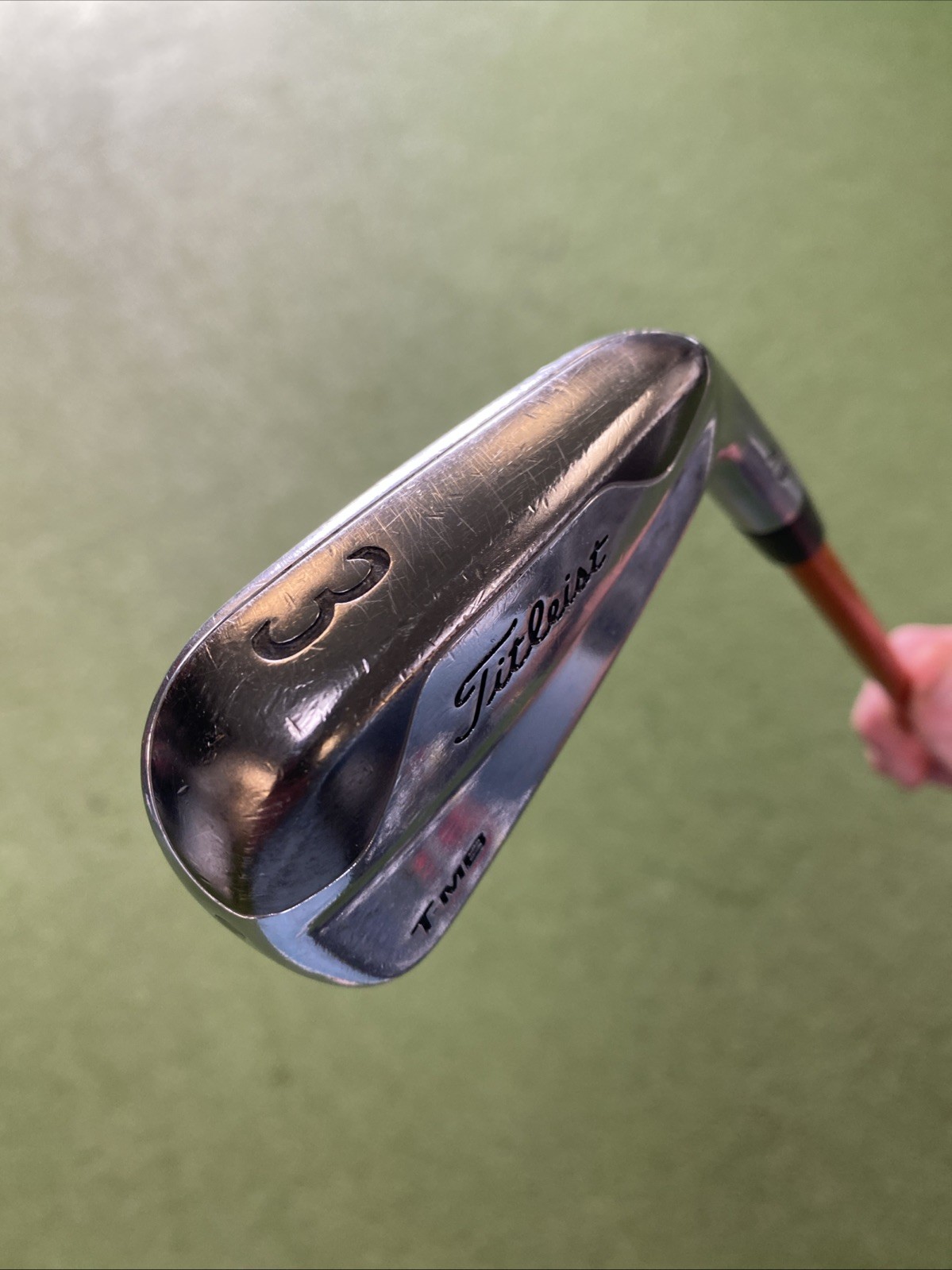 Used RH Titleist T-MB 716 3 Iron Tour AD 95g Stiff Flex Graphite - Image 3