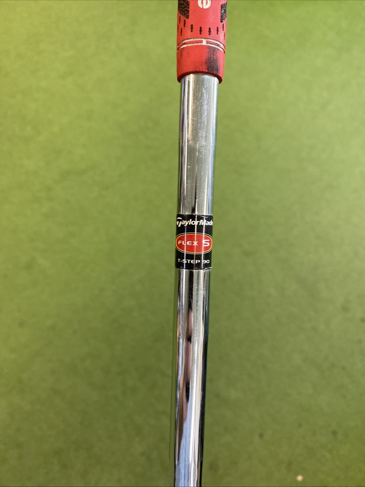 Used TaylorMade r7 Iron Set 4-PW-GW-SW T-Step Stiff Flex Steel - Image 23