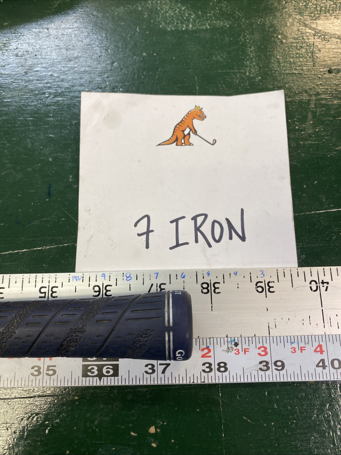 Used TaylorMade r7 Iron Set 4-PW-GW-SW T-Step Stiff Flex Steel - Image 25