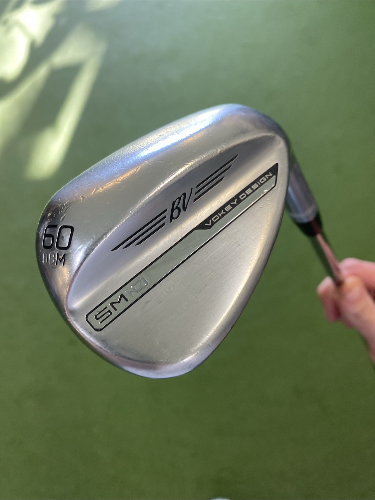 Used Titleist Vokey SM10 Tour Chrome Wedge Set 56*, 60* BV Steel Wedge Flex - Image 11