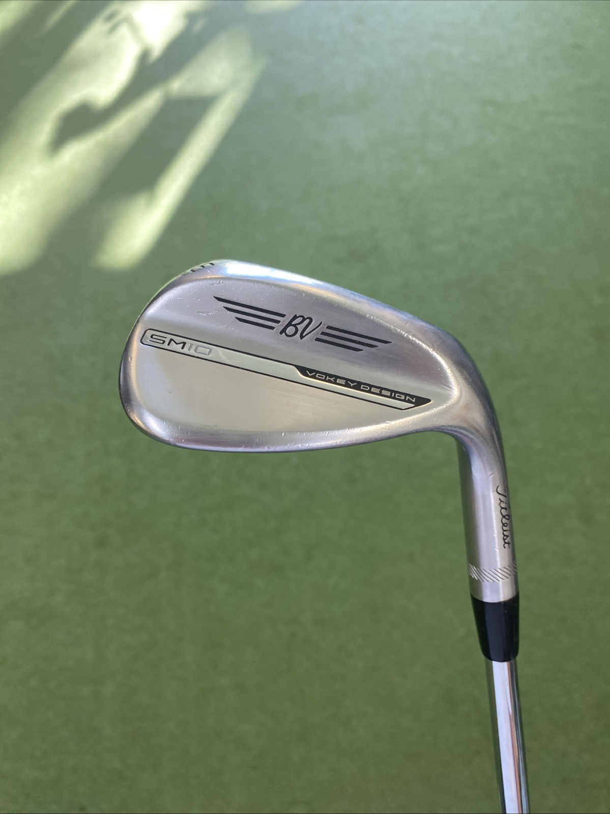 Used Titleist Vokey SM10 Tour Chrome Wedge Set 56*, 60* BV Steel Wedge Flex - Image 3