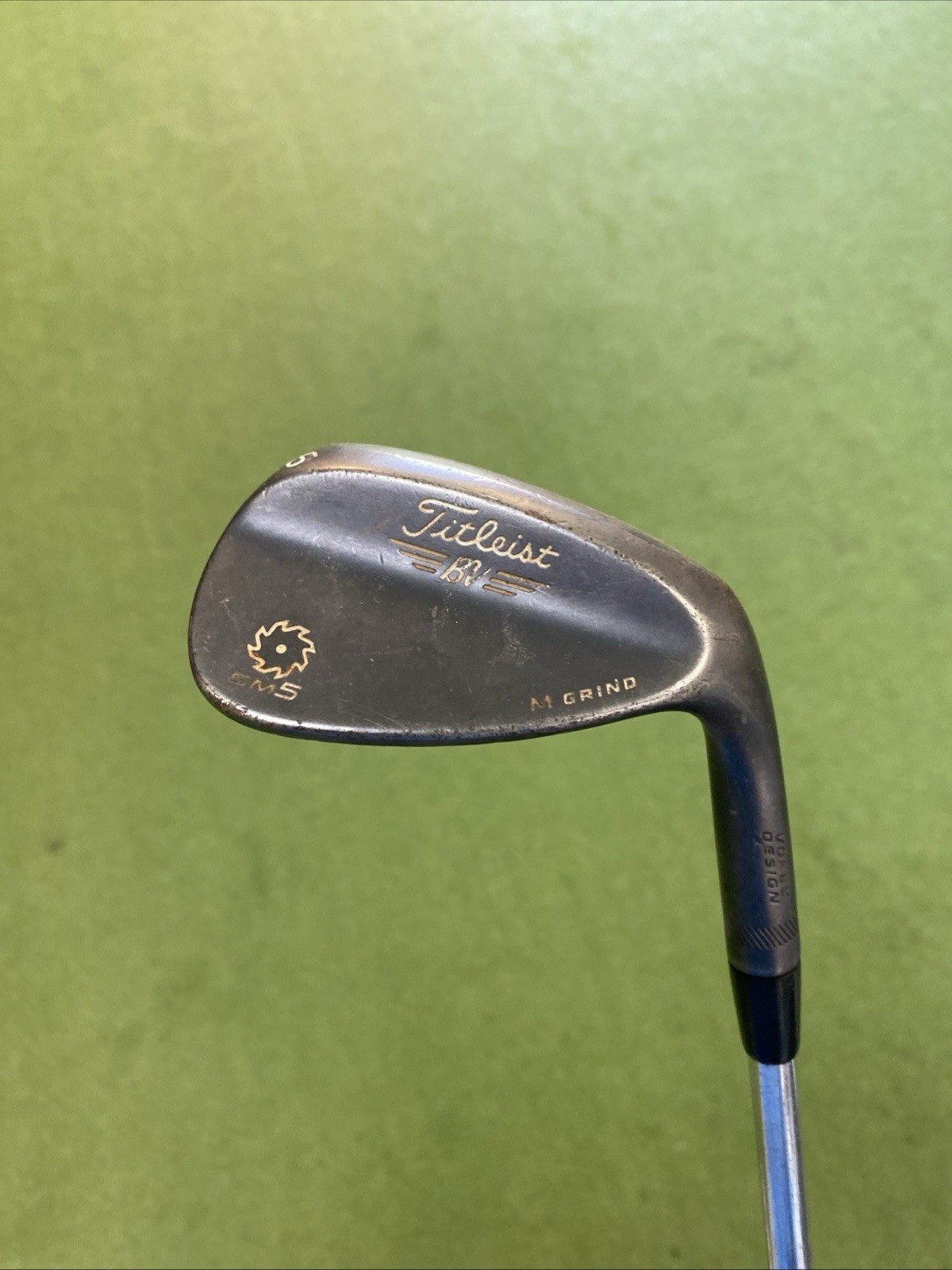 Used Titleist Vokey SM5 Jet Black Wedge Set 56*, 60* BV Steel Wedge Flex - Image 3