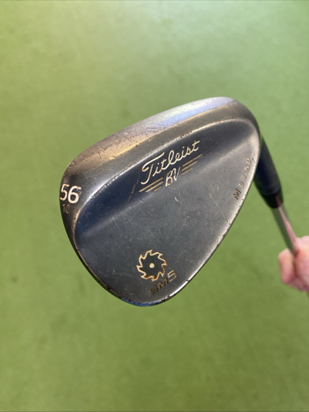 Used Titleist Vokey SM5 Jet Black Wedge Set 56*, 60* BV Steel Wedge Flex - Image 4