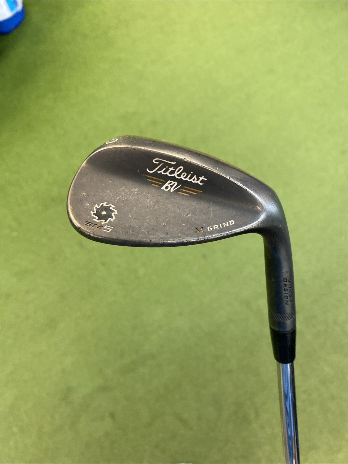 Used Titleist Vokey SM5 Jet Black Wedge Set 56*, 60* BV Steel Wedge Flex - Image 9