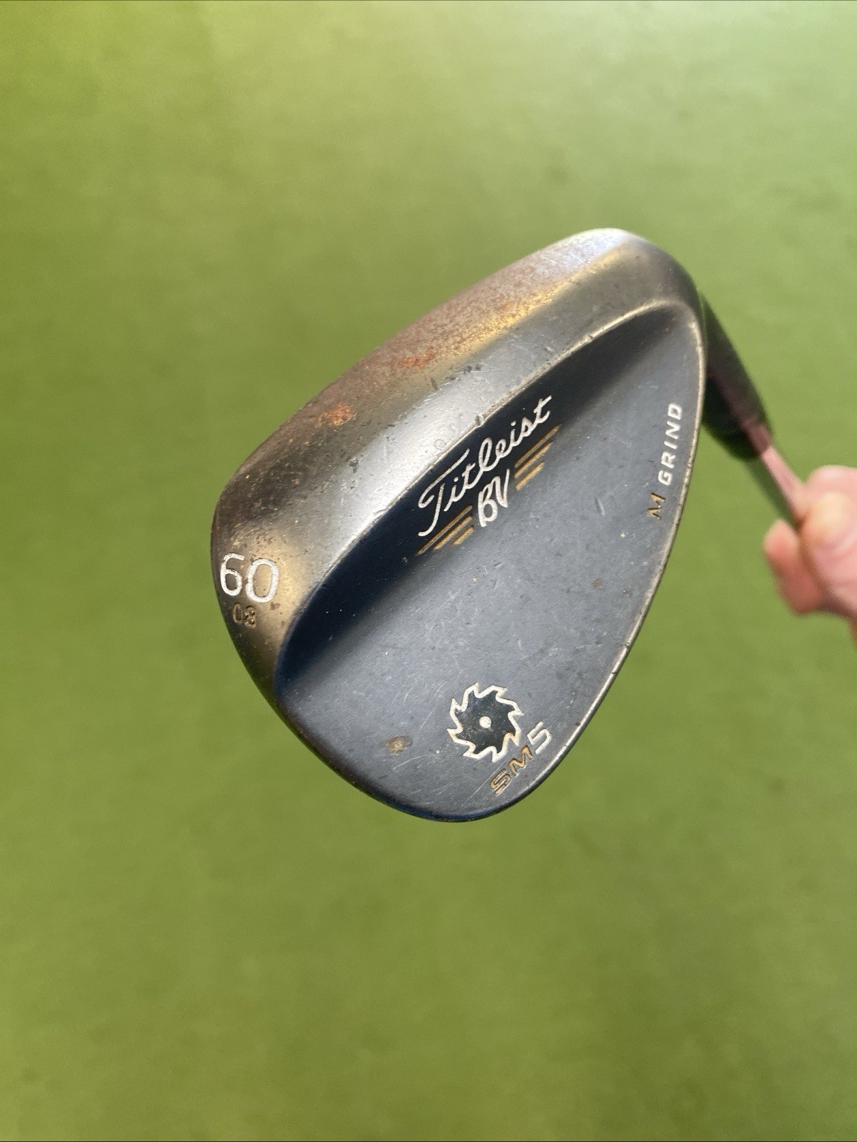 Used Titleist Vokey SM5 Jet Black Wedge Set 56*, 60* BV Steel Wedge Flex - Image 10