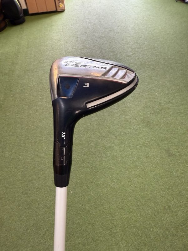 Callaway Big Bertha 3 Wood Left Handed Fubuki 65g Stuff Flex