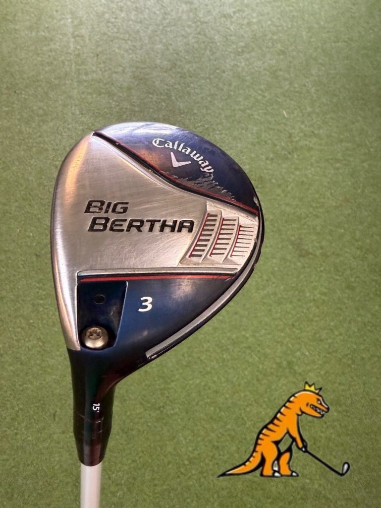 Callaway Big Bertha 3 Wood Left Handed Fubuki 65g Stuff Flex