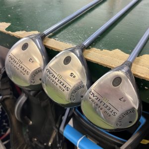 Callaway Steelhead III 3, 5 & 7 Woods Ladies Flex