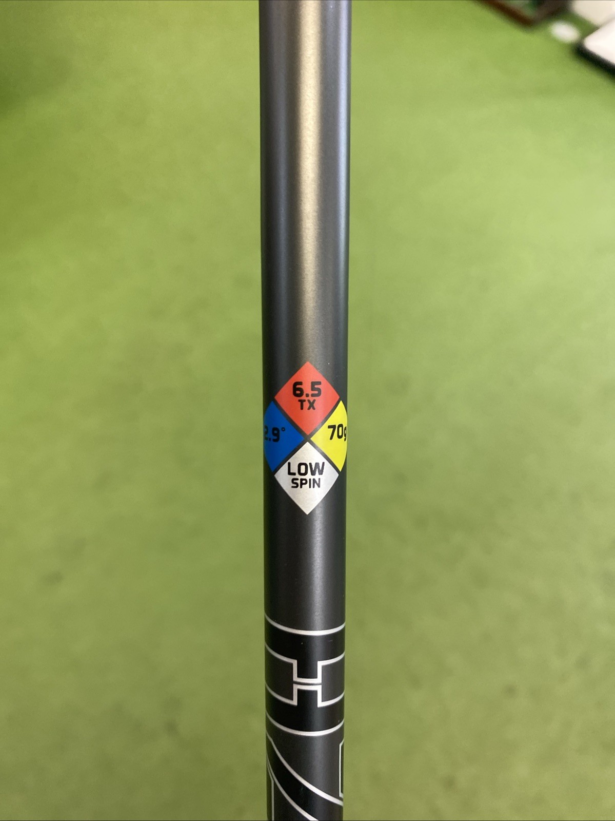 HZRDUS Smoke Black Driver Shaft 70g TX Tour Extra Stiff Graphite - Image 4