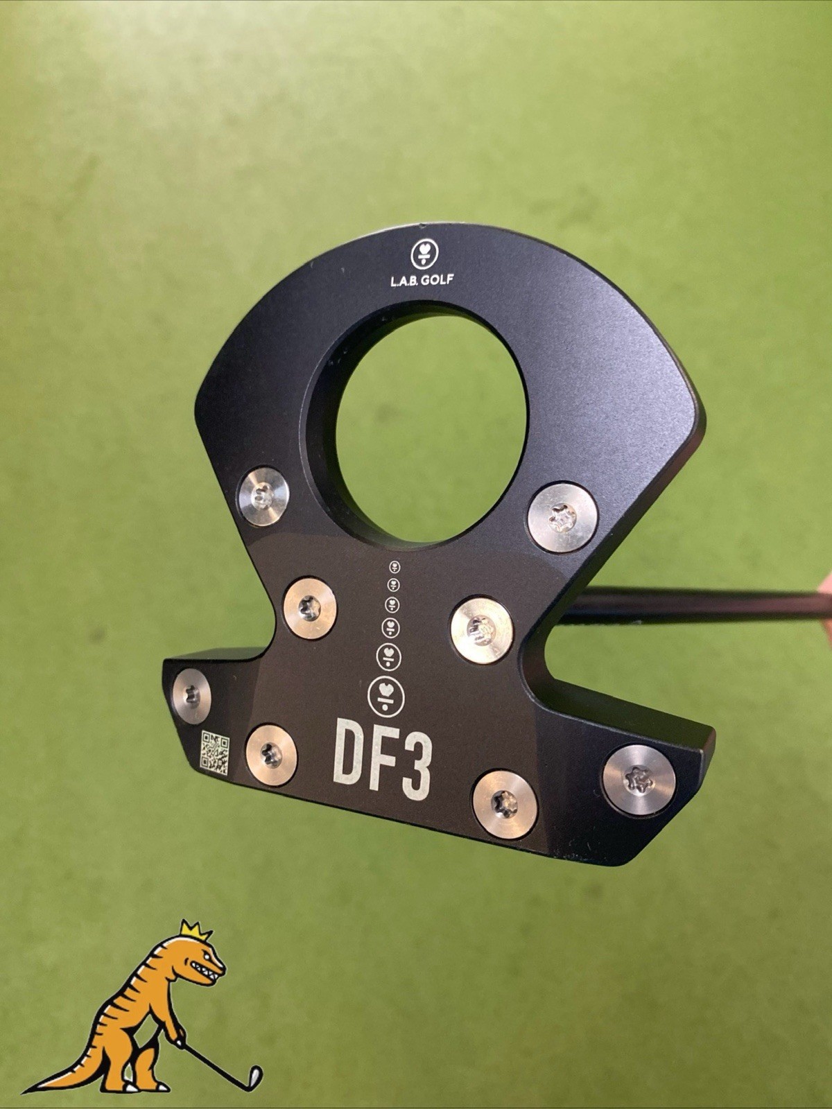 LH L.A.B. Golf DF3 33” Mallet Putter Accra Shaft + HC LAB Golf