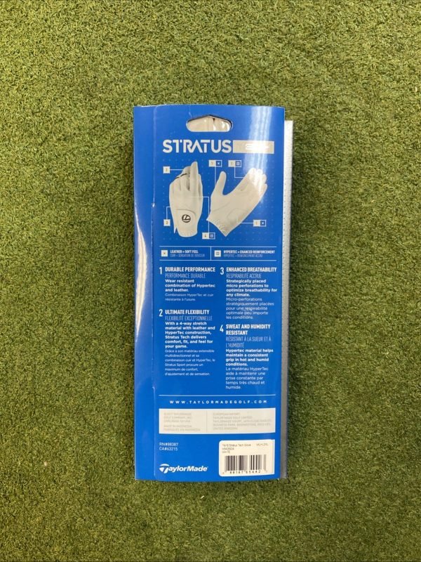 New Lot Of 4 TaylorMade Stratus Tech Men’s Golf Gloves LH XXL