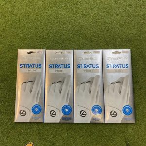 New Lot Of 4 TaylorMade Stratus Tech Men’s Golf Gloves LH XXL