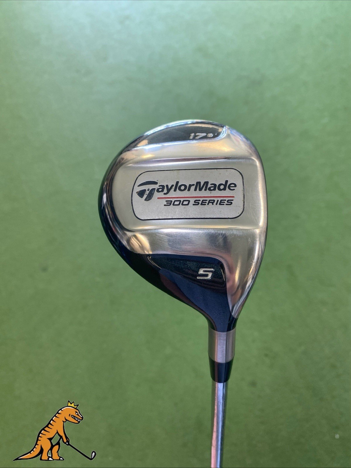 Nice TaylorMade 300 Tour 17* 5-Wood Dynamic Gold S300 Stiff Flex Steel