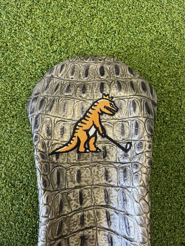 Rex-Golf-Silver-Faix-Alligator-Skin-Driver-Head-Cover-356392779039-3