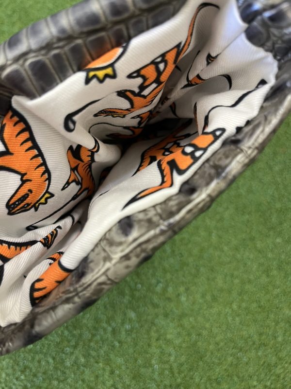Rex-Golf-Silver-Faix-Alligator-Skin-Driver-Head-Cover-356392779039-5