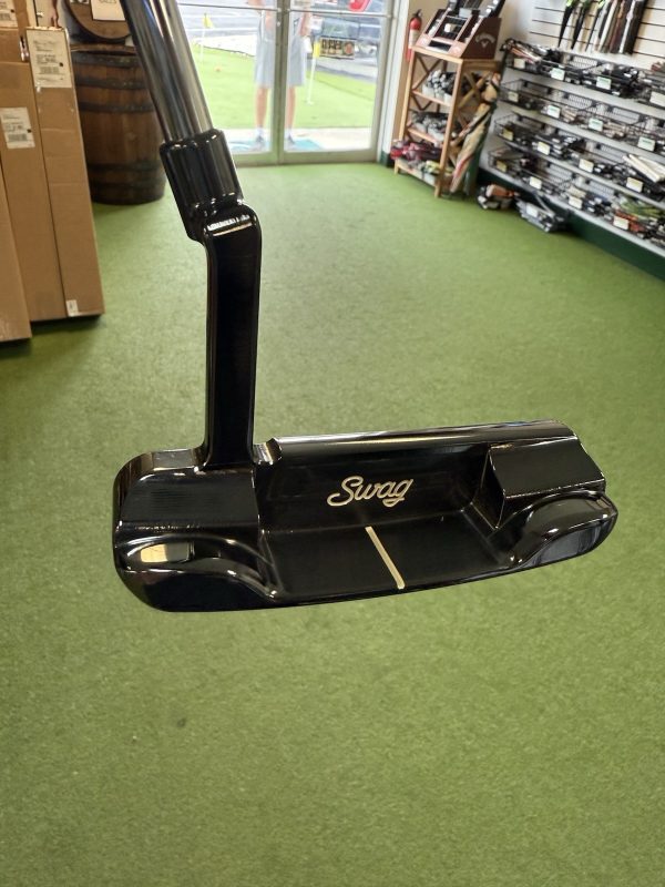SWAG GOLF DGAP CARBON BLACK OXIDE- HANDSOME ONE PUTTER 34” Right Handed - Image 4